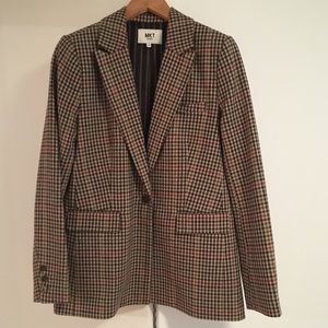 Plaid blazer